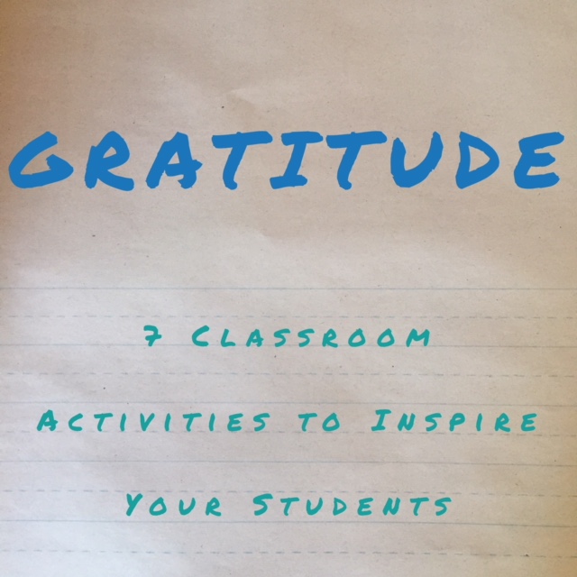 gratitude assignment for students